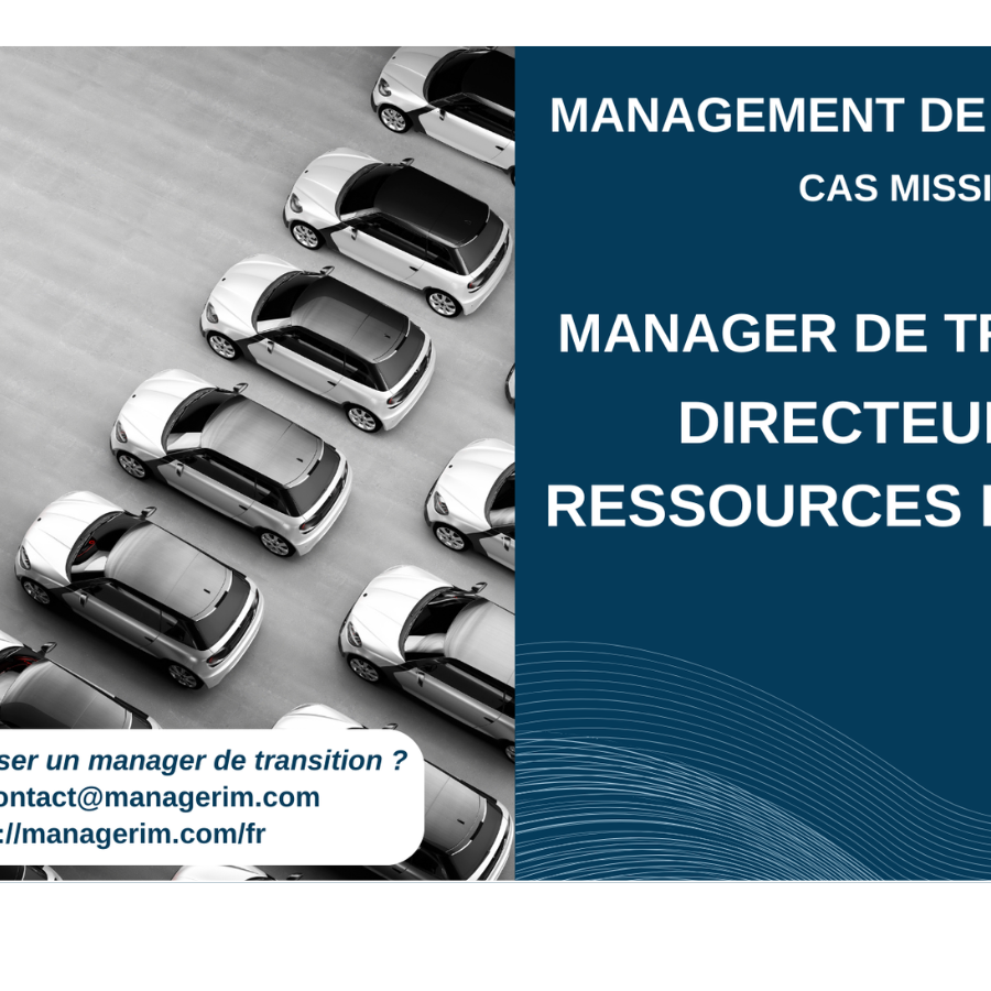 Manager de Transition DRH France Industrie Automobile MANAGERIM