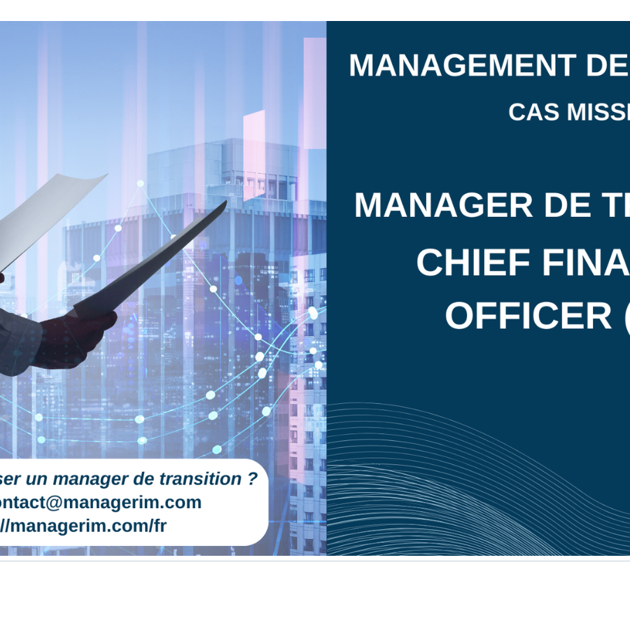 Manager de Transition CFO Services financiers MANAGERIM