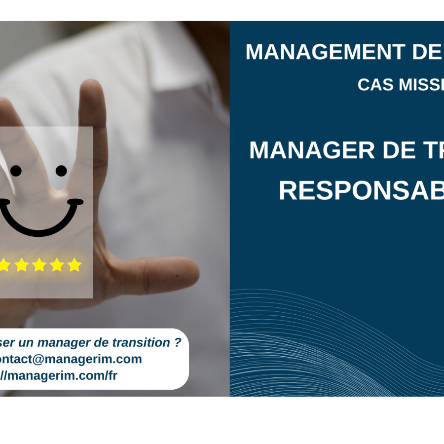 Manager de Transition Responsable ADV Secteur Services MANAGERIM