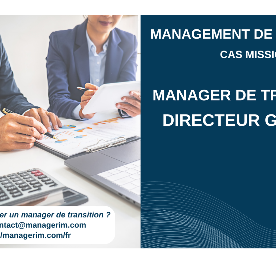 Manager de Transition Directeur Général DG Cabinet expertise comptable MANAGERIM