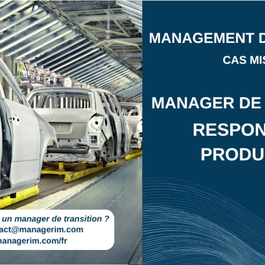 Management de Transition Responsable Production Industrie Automobile MANAGERIM