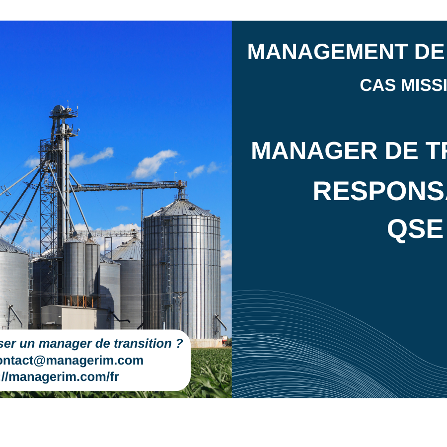 Manager de Transition Responsable QSE MANAGERIM