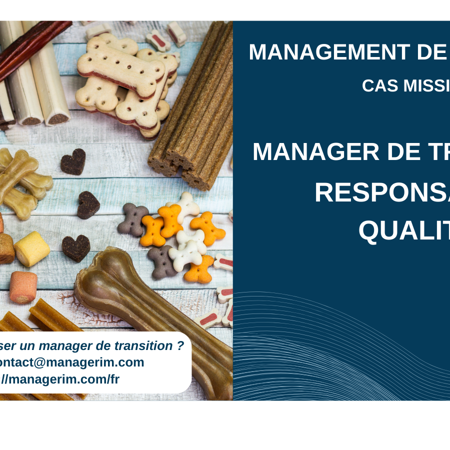 Manager de Transition Responsable Qualité Nutrition Animale MANAGERIM