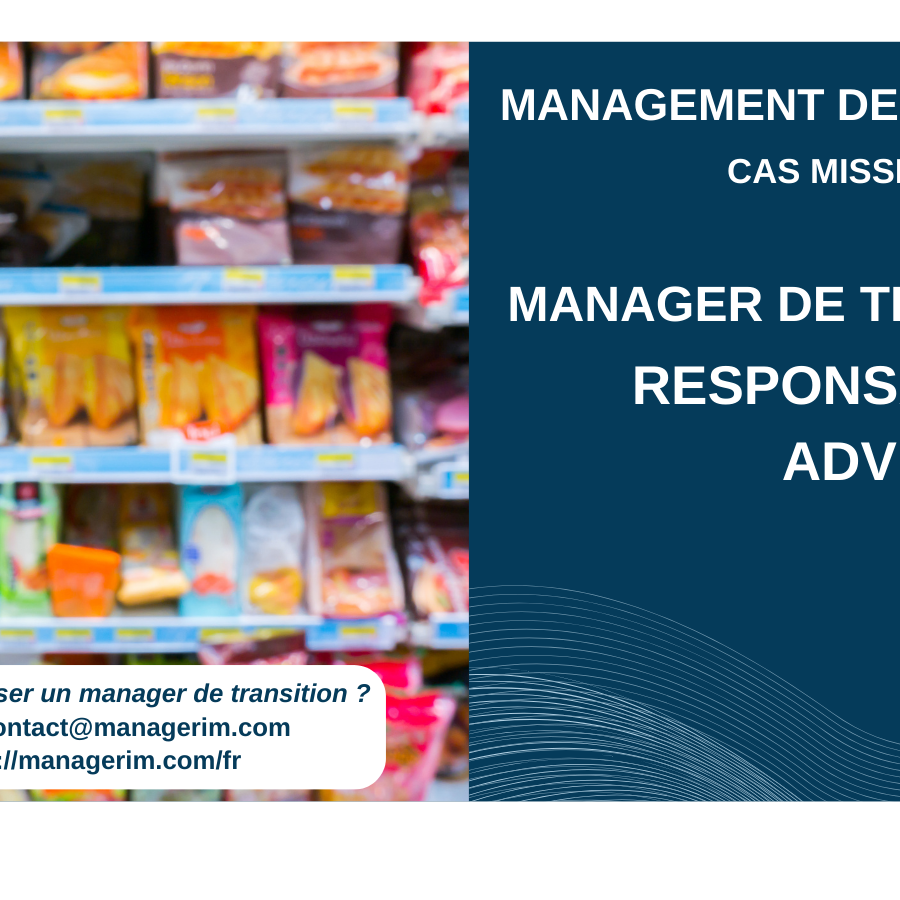 Manager de Transition Responsable ADV MANAGERIM