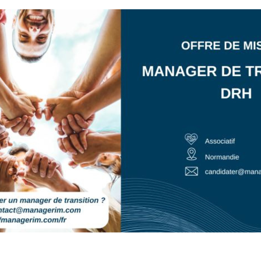 Manager de Transition DRH Associatif MANAGERIM