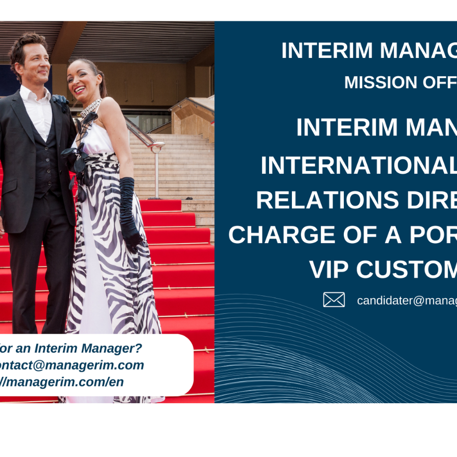 Interim Manager International Public Relations Director MANAGERIM