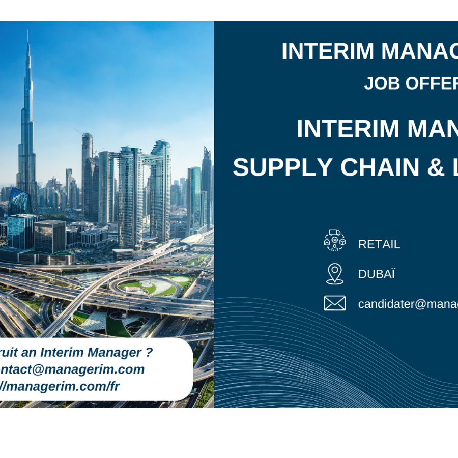 Interim Manager Supply Chain Logistics MANAGERIM