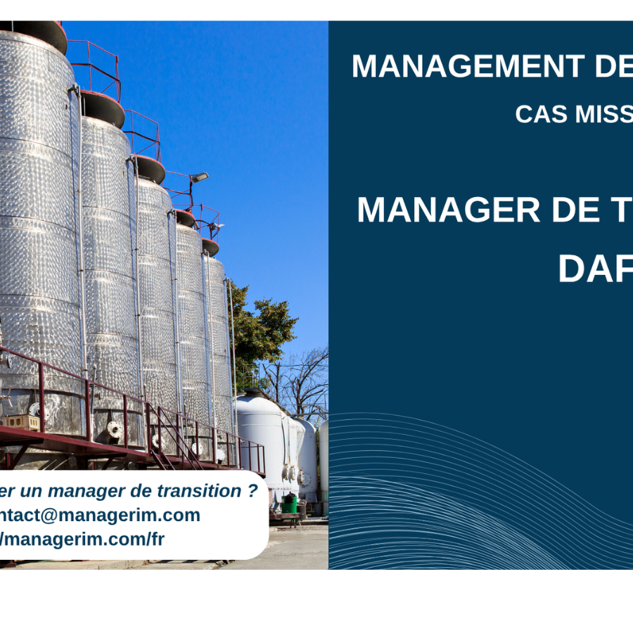 Management de Transition DAF Agroalimentaire MANAGERIM
