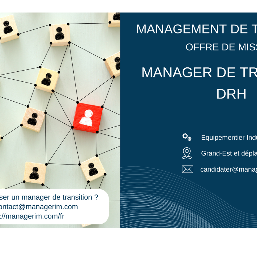 Manager de Transition DRH MANAGERIM