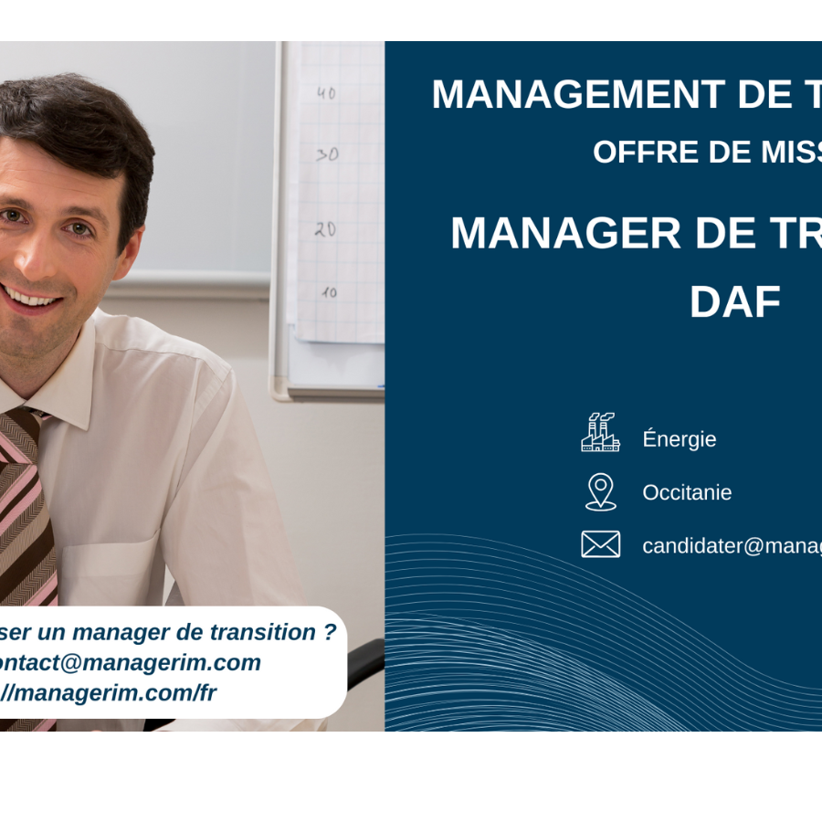 Manager de Transition DAF MANAGERIM
