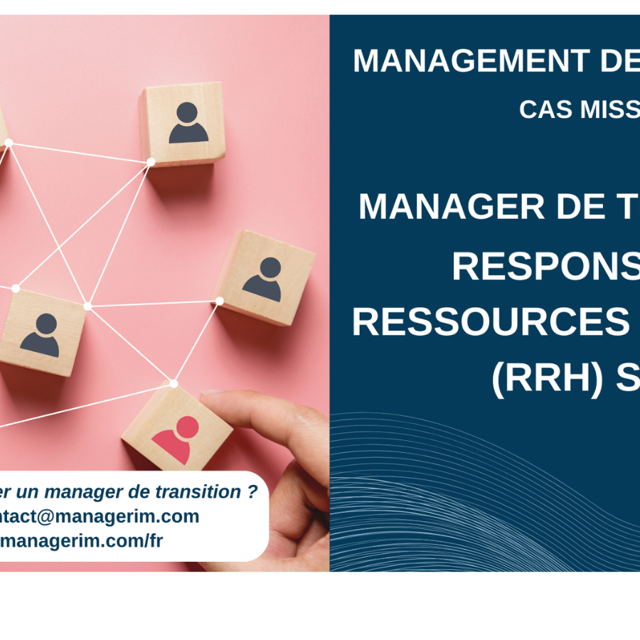 Management de Transition Responsable Ressources Humaines Equipements Industriels MANAGERIM