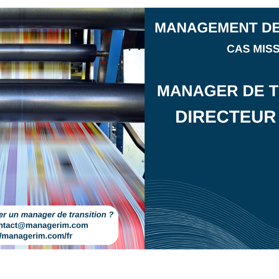 Manager de Transition Repsonsable HSE Industrie Chimie chimique MANAGERIM