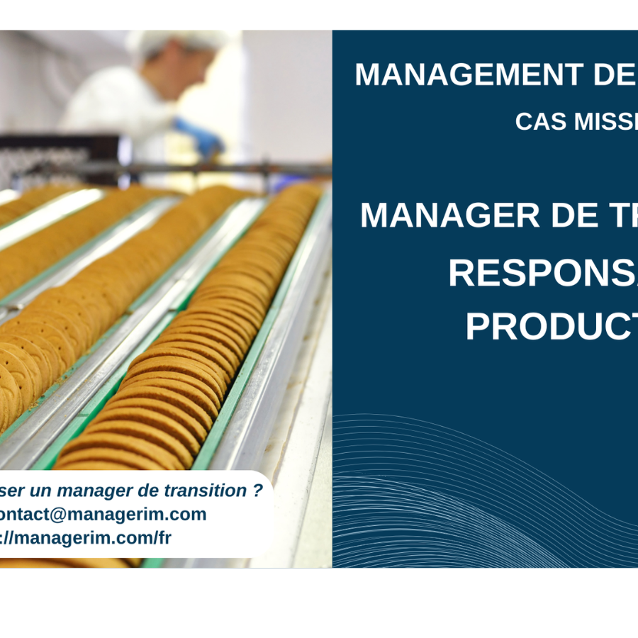 Manager de Transition Responsable Production Agroalimentaire MANAGERIM