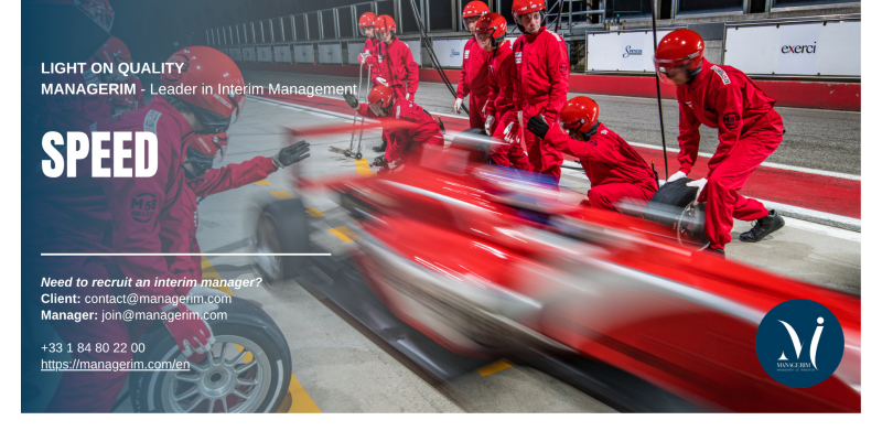 Speed among our Interim Manager - MANAGERIM