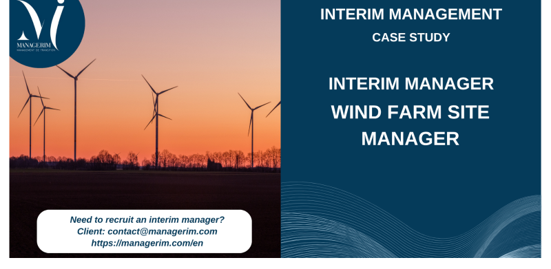 Interim Manager Wind Farm Site Manager MANAGERIM