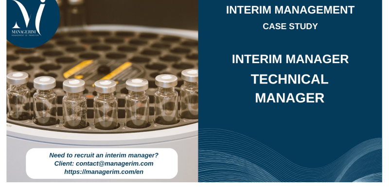 Interim Manager Technical Manager MANAGERIM