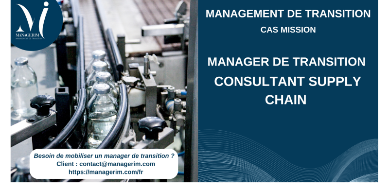 Manager de Transition Consultant Supply Chain MANAGERIM