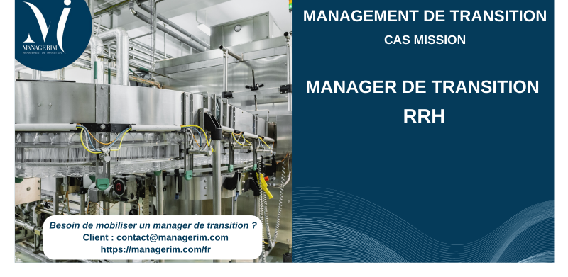 Manager de Transition Responsable Ressources Humaines Equipements Industriels MANAGERIM