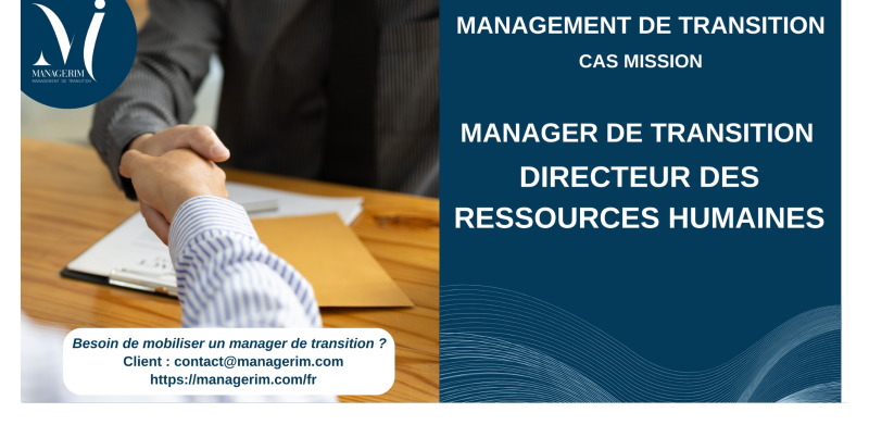 Manager de Transition DRH Services MANAGERIM