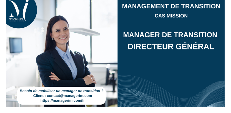 Manager de Transition Directeur Général Conseil en ressources Humaines MANAGERIM