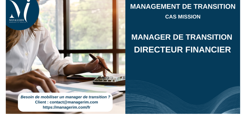 Manager de Transition Directeur Financier industrie electronique  MANAGERIM