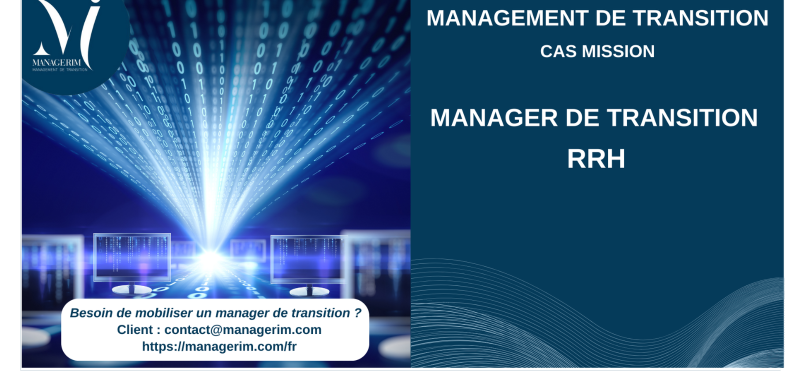Manager de Transition Responsable Ressources Humaines RRH IT MANAGERIM