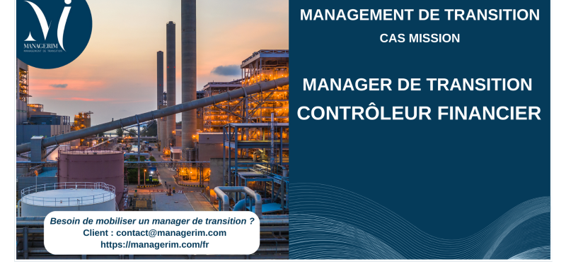 Manager de Transition Contrôleur Financier Industrie MANAGERIM