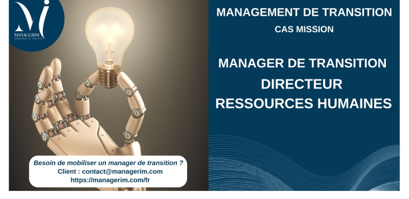 Manager de Transition Directeur Ressources Humaines Industrie Hautes Technologies MANAGERIM