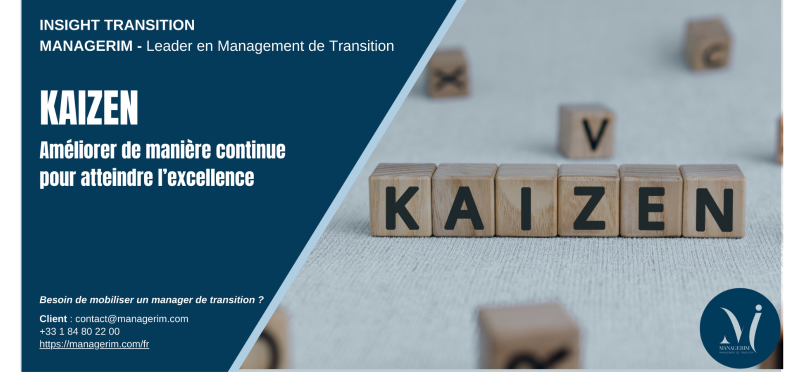 Démarche Kaizen et Management de Transition MANAGERIM