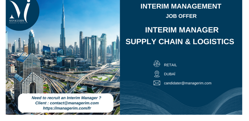 Interim Manager Supply Chain Logistics MANAGERIM