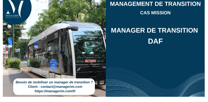 Manager de Transition DAF Opérateur de Transport de Passagers MANAGERIM