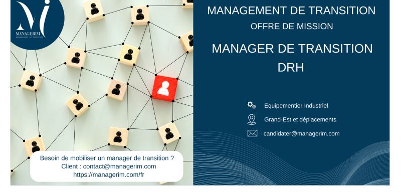 Manager de Transition DRH MANAGERIM