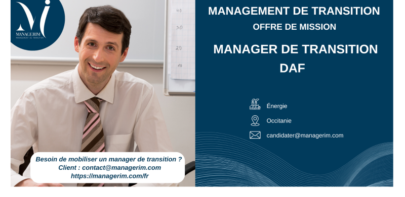 Manager de Transition DAF MANAGERIM
