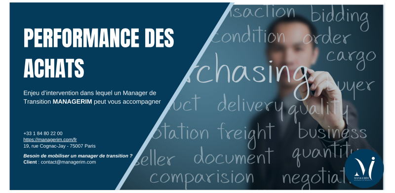 Enjeu Transition : Renforcer la Performance des Achats avec le Management de Transition