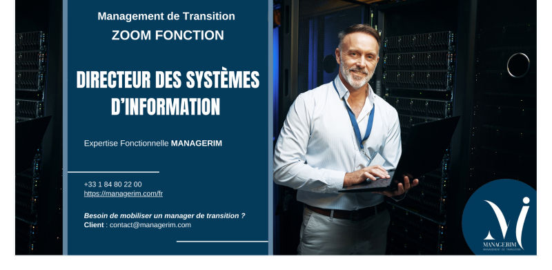 Fonction Manager de Transition DSI MANAGERIM