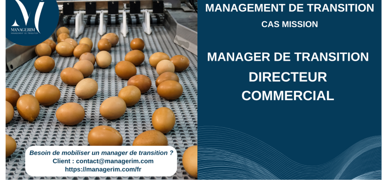 Management de Transition Directeur Commercial Agroalimentaire MANAGERIM