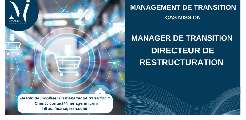 Manager de Transition Directeur Restructuration Secteur Distribution MANAGERIM  